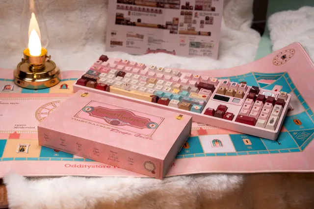 Budapest Time-Escape Guide Keycap Set Photo 1