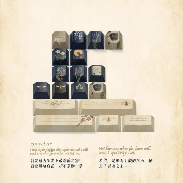 Sealed Garden Keycap Set 5