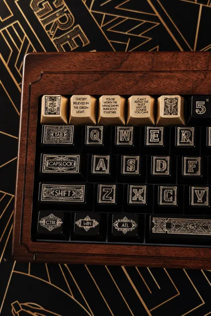 Golden Dream Keycap Set Photo 9