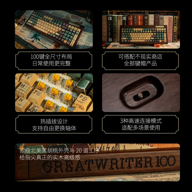 Great Writer 100 Keyboard Kit 3