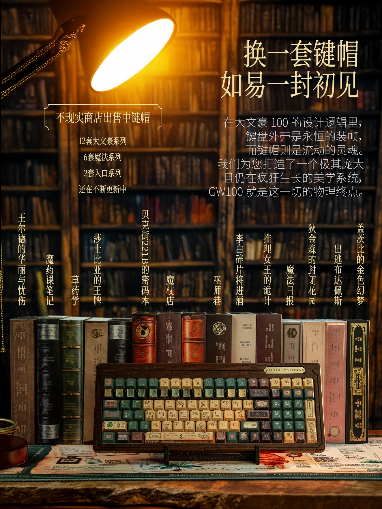 Great Writer 100 Keyboard Kit Product Details 4