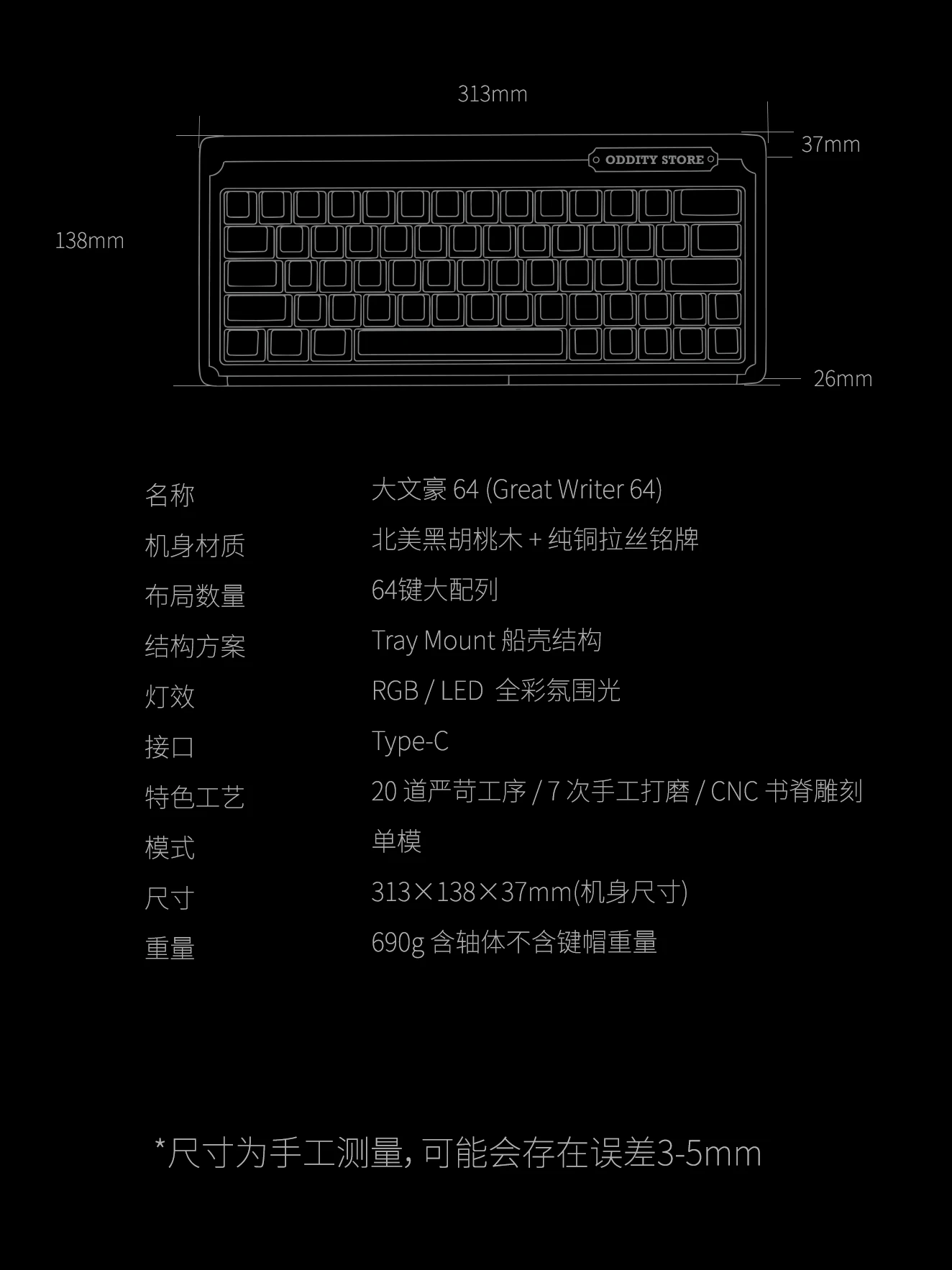Great Writer 64 Product Details 9