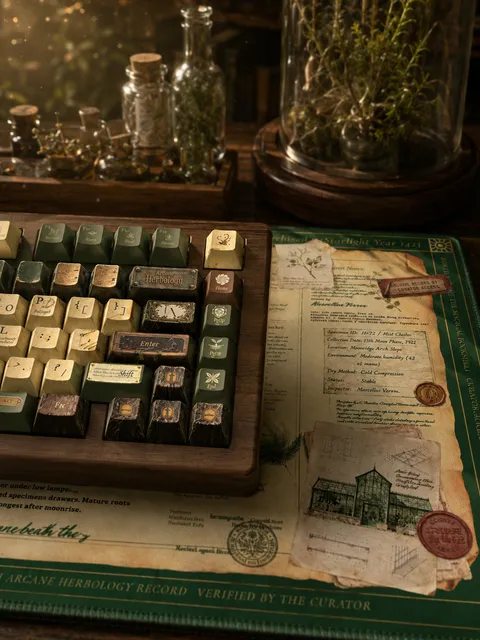 Botanical Conservatory Keycap Set Photo 3