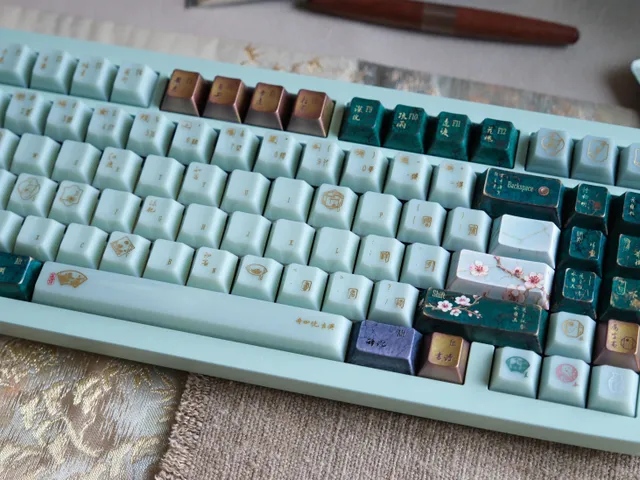 Jinshi Notes Keycap Set Photo 17