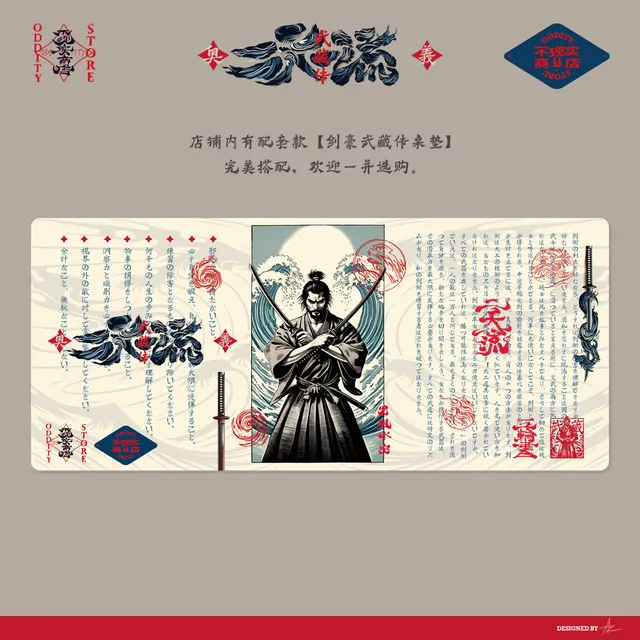 Niten Ichiryu Keycap Set 7