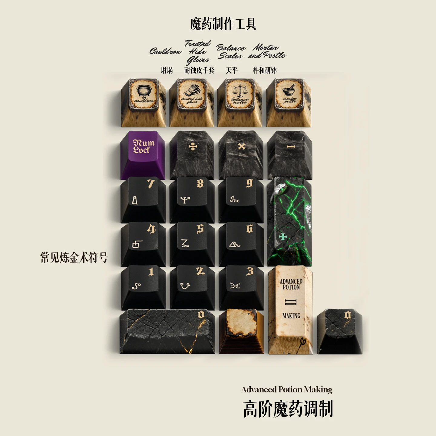 Book of Potions Keycap Set Product Details 4