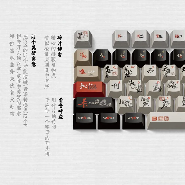 Pouring Wine Keycap 2