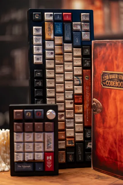 221B Cipher Notebook Keycap Set Photo 5