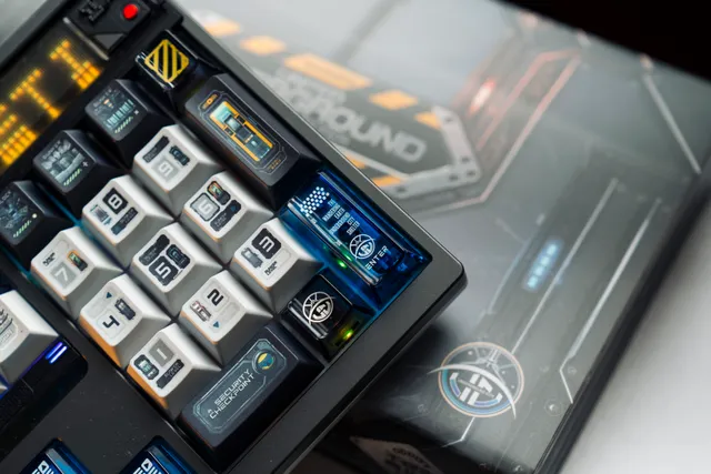 Wandering Earth Underground City Keycap Set Photo 37