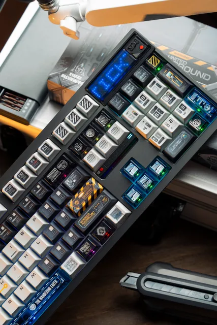 Wandering Earth Underground City Keycap Set Photo 33