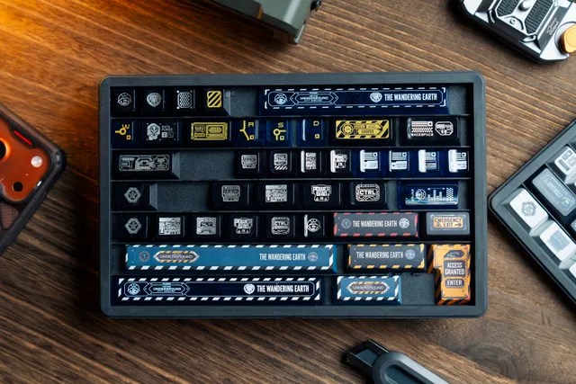 Wandering Earth Underground City Keycap Set Photo 2
