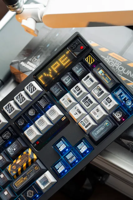 Wandering Earth Underground City Keycap Set Photo 36
