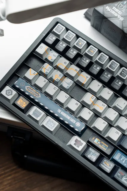 Wandering Earth Underground City Keycap Set Photo 5
