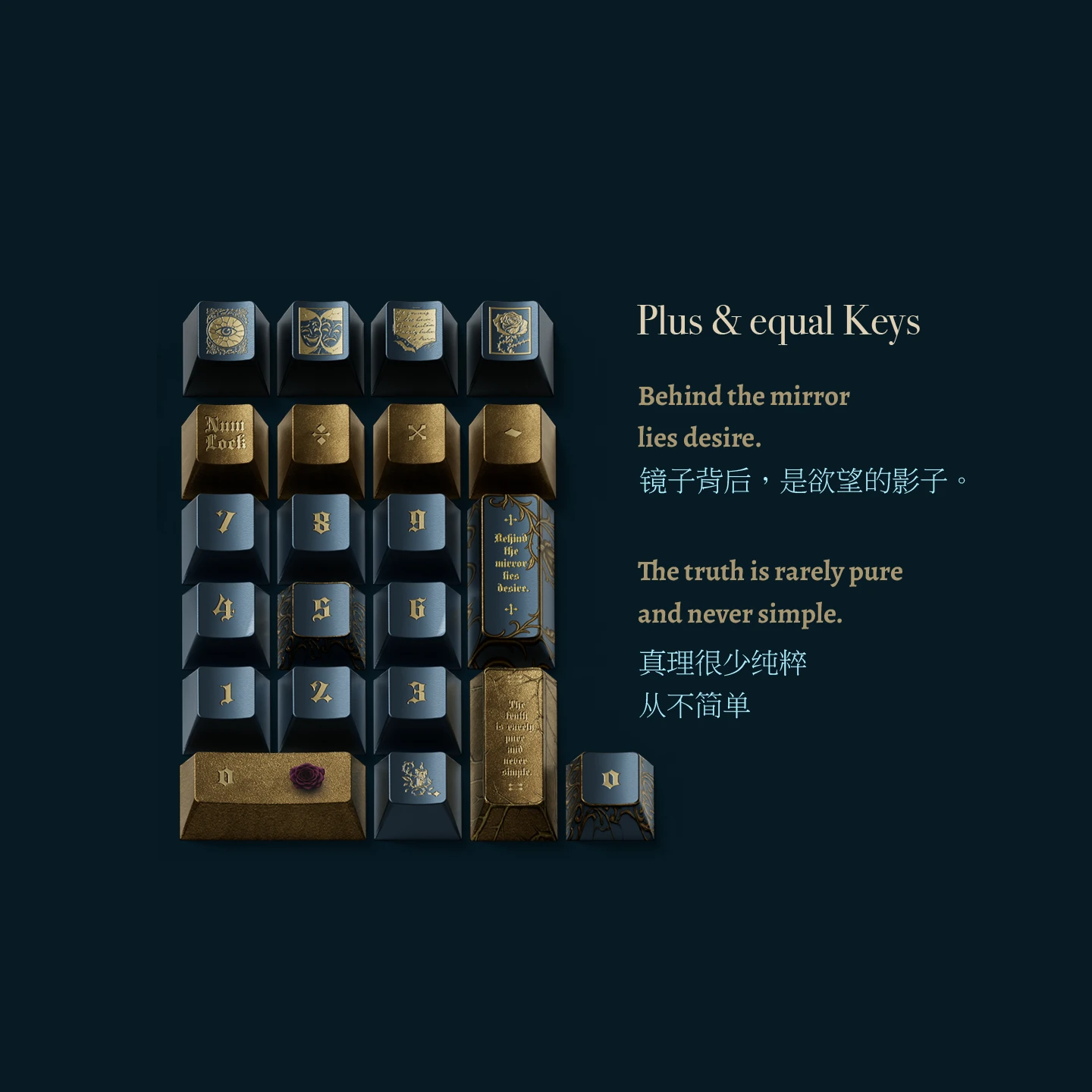 Wilde Beauty and Sorrow Keycap Product Details 4