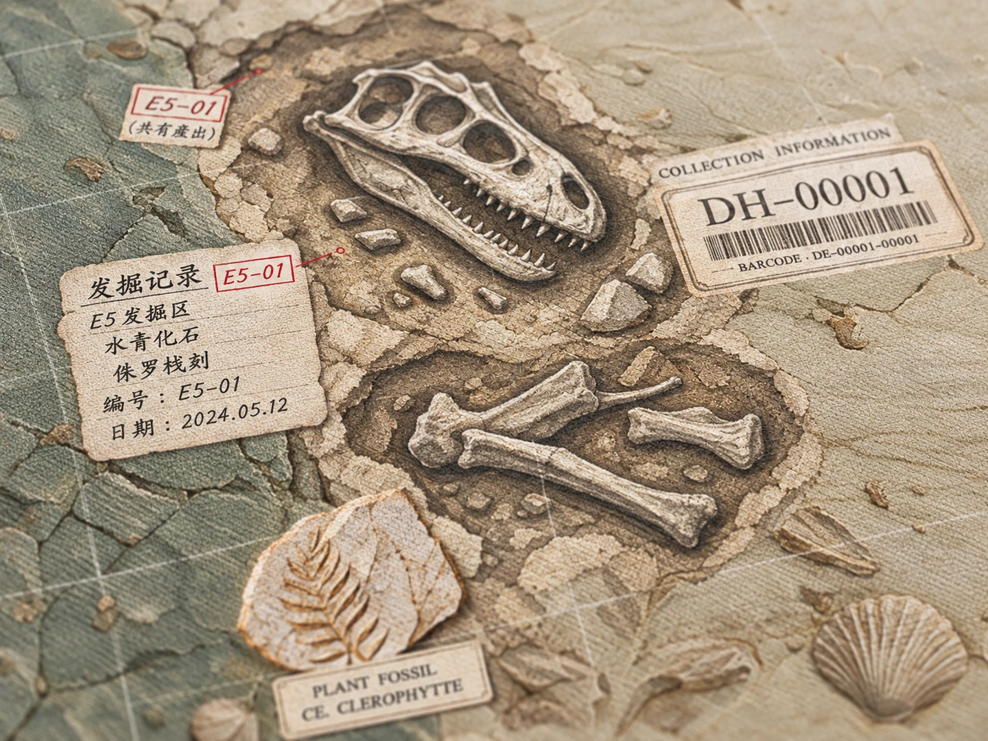 Sleeping Era Desk Mat — Surface detail