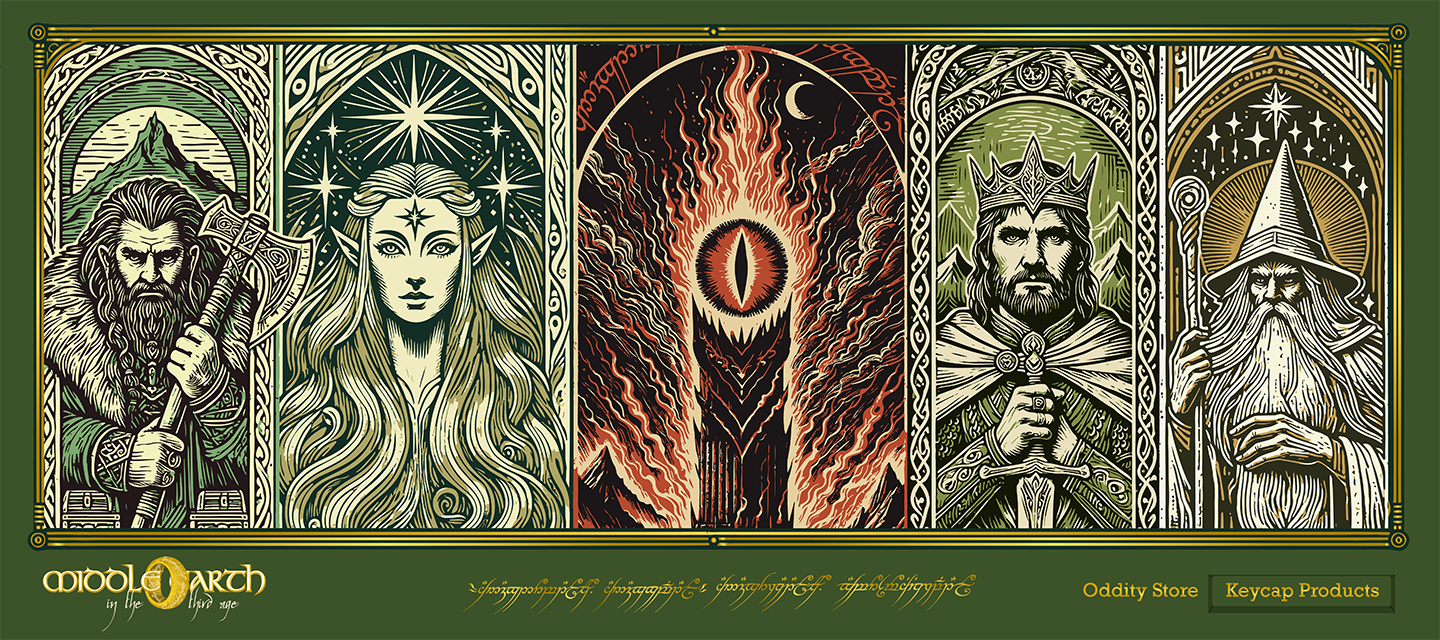 Middle-earth Desk Mat