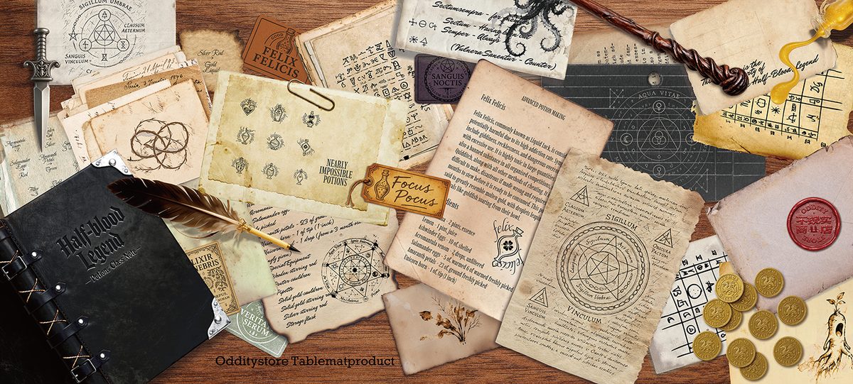 Potions Notes Desk Mat