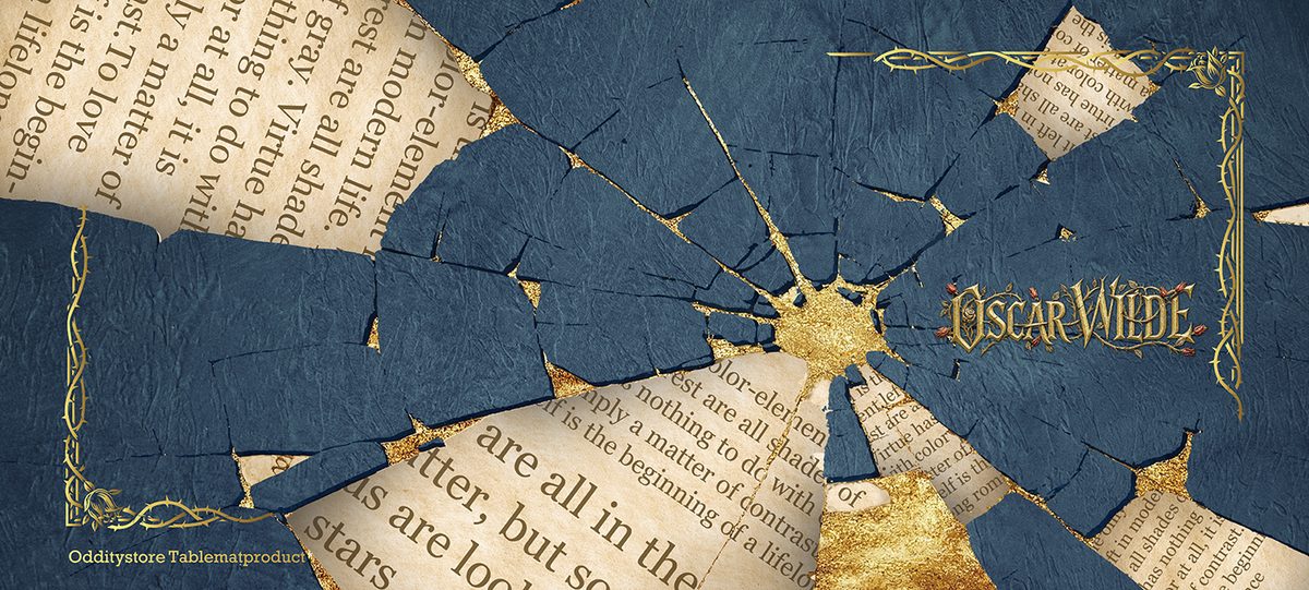 Wilde's Splendor & Sorrow Desk Mat