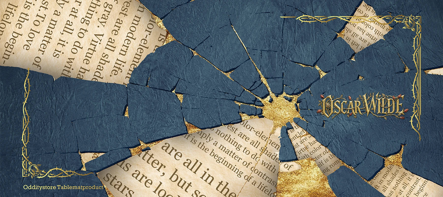 Wilde: Splendor & Sorrow Desk Mat