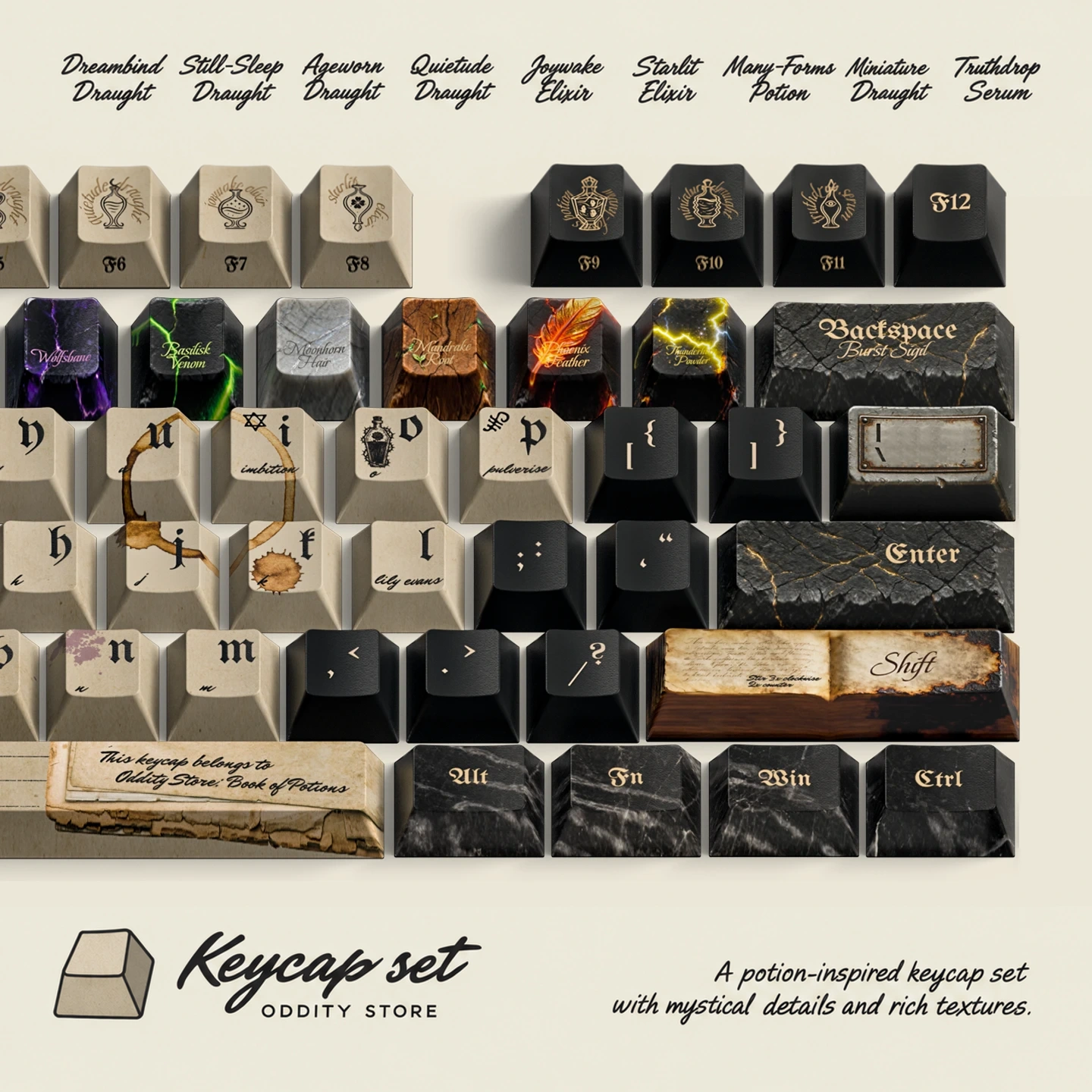 Book of Potions Keycap Set 3